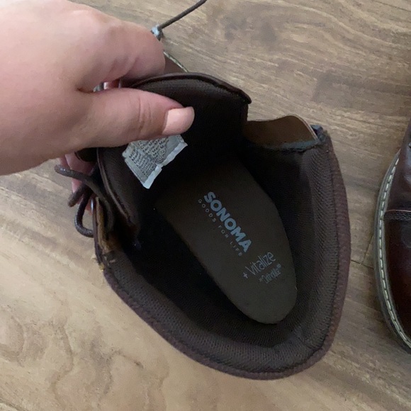 Men Sonoma boots size 12 brown - Picture 4 of 5